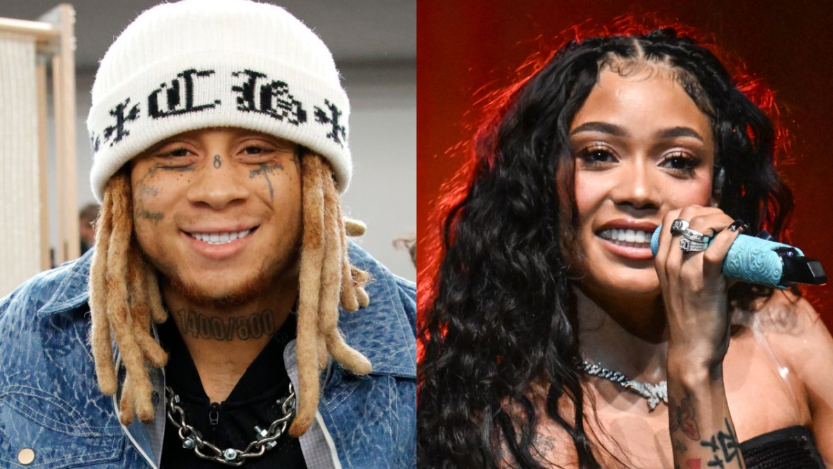 Trippie Redd & Coi Leray Rekindle Romance With Onstage Kiss