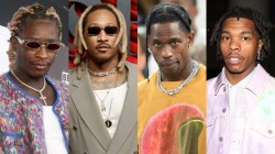 Young Thug Hits The Studio With Future, Travis Scott & Lil Baby